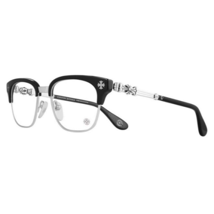 Black And Silver Glasses​ Chrome Heart