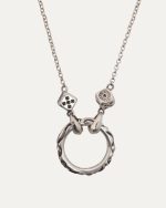 Chrome Heart Dice Eyewear Necklace Holder