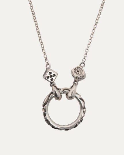Chrome Heart Dice Eyewear Necklace Holder