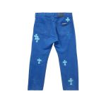  Chrome Heart Jeans​ Blue