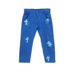  Chrome Heart Jeans​ Blue