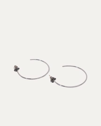 Chrome Heart Large Earrings Hoop