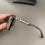  Chrome Hearts Black And Gold Glasses​