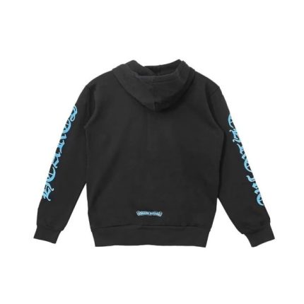 Chrome Hearts Blue Script Hoodie Zip Up