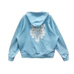 Chrome Hearts Dagger Hoodie Blue
