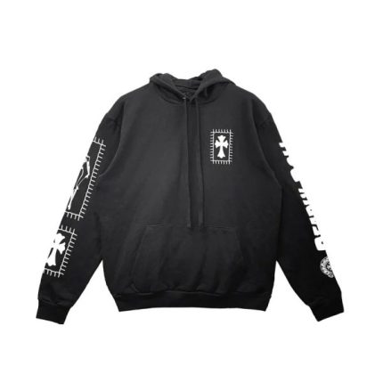 Chrome Hearts Deadly Doll Comic Hoodie Horseshoe
