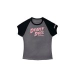 Chrome Hearts Deadly Doll Vine Heart Cropped T-Shirt Short Sleeve