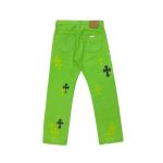 Chrome Hearts Green​ Jeans