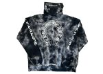 Chrome Hearts Horseshoe Hoodie Tie Dye Black