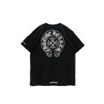 Chrome Hearts Horseshoe Logo Pocket Black Tee