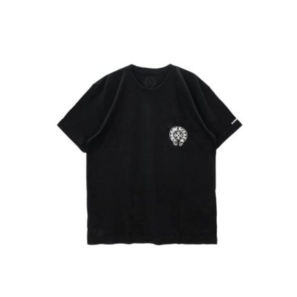 Chrome Hearts Horseshoe Logo Pocket Black Tee
