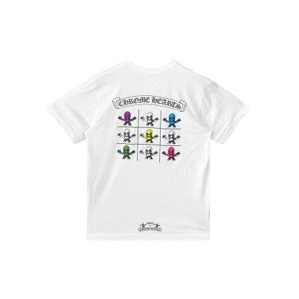 Chrome Hearts Multi Foti White T-Shirt Short Sleeve