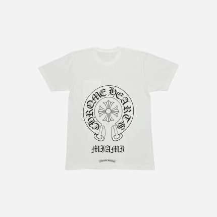 Chrome Hearts Miami Exclusive White T-shirt