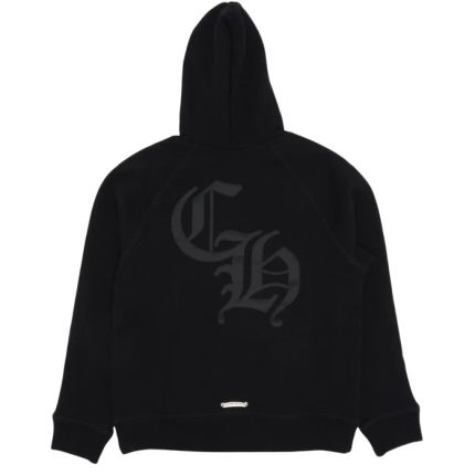 Chrome Hearts Multiple Cross Patch Hoodie Black
