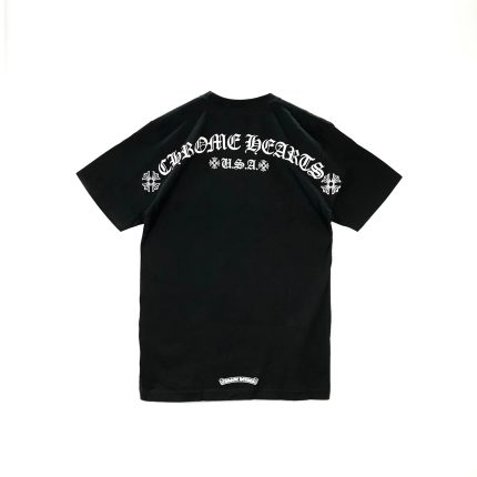 Chrome Hearts Script USA T Shirt Logo