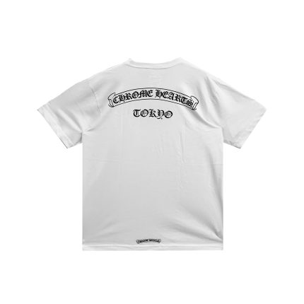 Chrome Hearts Tokyo Exclusive Scroll Label Logo Short Sleeve