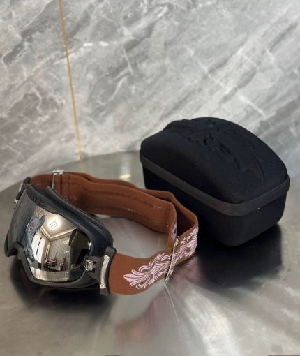 Chrome Hearts Snow Goggles Brown
