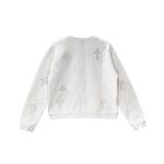 Chrome Hearts White Patent Leather Sweatshirt