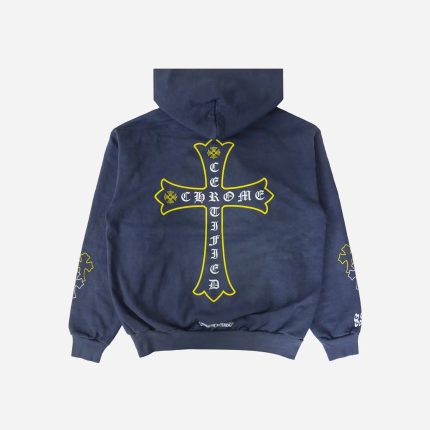Chrome Hearts X Drake Certified Chrome Hoodie Hand Dyed
