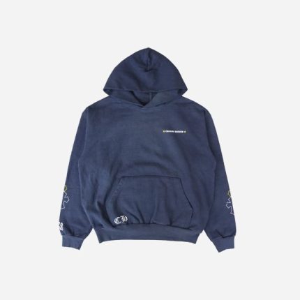 Chrome Hearts X Drake Certified Chrome Hoodie Hand Dyed