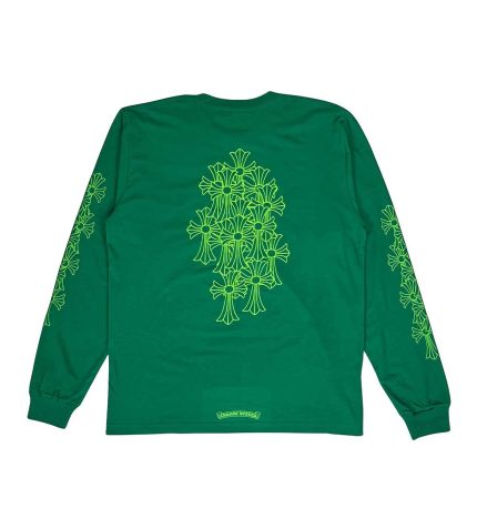 Green Chrome Shirt Hearts