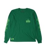 Green Chrome Shirt Hearts