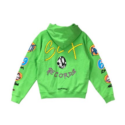 Hearts Chrome Sex Records Hoodie