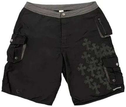 Chrome Hearts Cross Patch Cargo Board Shorts