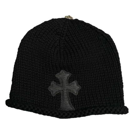 Wool Cross Patch Beanie by Chrome Hearts